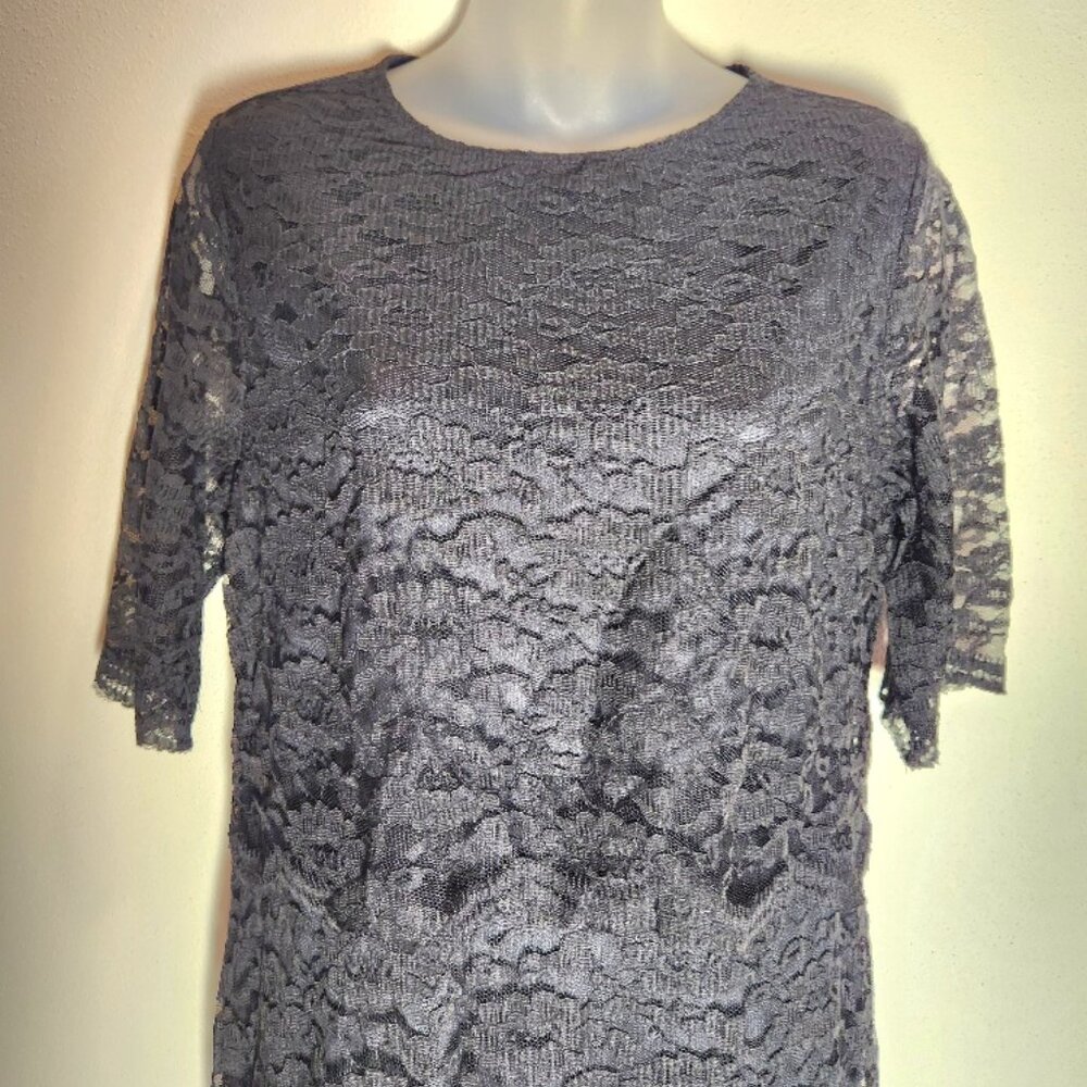 BFA Classics Womens Size 8 Black Lace Dress